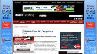 
                            10. WiFi Owl Offers PCI Compliance Tool - Dark Reading