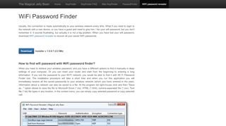 
                            10. WiFi Password Finder - Magical Jelly Bean