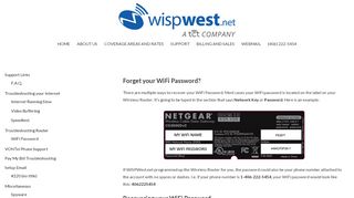 
                            7. WiFi Password – Wispwest.net