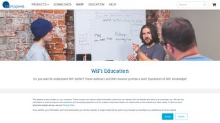 
                            7. WiFi Training and Education by MetaGeek