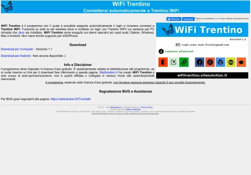
                            10. WiFi Trentino - Connettersi automaticamente a Trentino WiFi