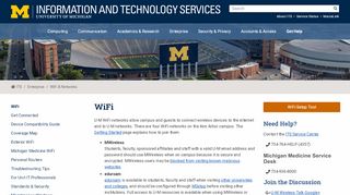 
                            5. WiFi - U-M ITS - University of Michigan