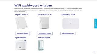 
                            5. WiFi wachtwoord wijzigen | Telfort