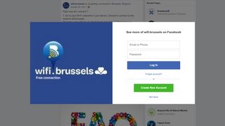 
                            7. wifi.brussels - FAQ: how do I connect ? 1. Go to your... | Facebook