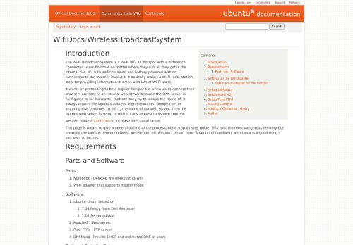
                            6. WifiDocs/WirelessBroadcastSystem - Community Help Wiki - Ubuntu ...