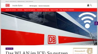 
                            3. WIFIonICE - das kostenlose WLAN im ICE | DB Inside Bahn