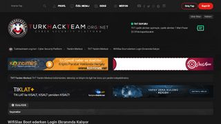 
                            9. WifiSlax Boot ederken Login Ekranında Kalıyor - Turkhackteam.net/org ...