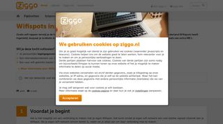 
                            7. Wifispots instellen | Klantenservice | Ziggo