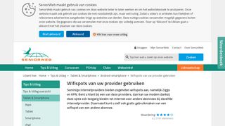 
                            11. Wifispots van uw provider gebruiken | SeniorWeb