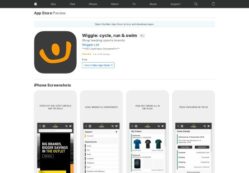 
                            6. Wiggle: cycle, run & swim on the App Store - iTunes - Apple