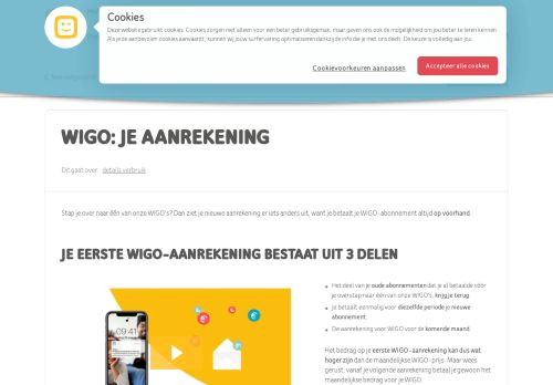 
                            5. WIGO: je aanrekening - Telenet