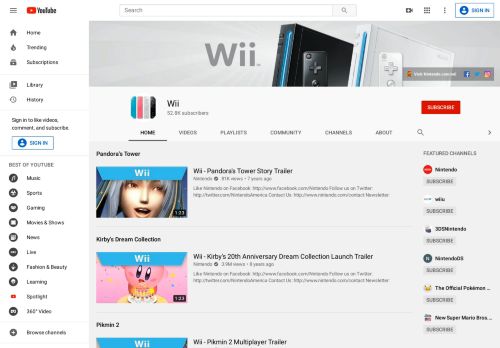 
                            4. Wii - YouTube