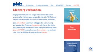 
                            5. Wij zijn PIDZ - PIDZ - Met zorg verbonden | zzp'ers en detachering in ...