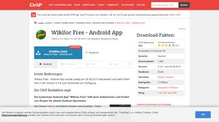 
                            6. Wikiloc Free - Android App - Download - CHIP