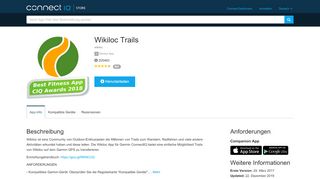 
                            8. Wikiloc Trails der Welt | Garmin Connect IQ