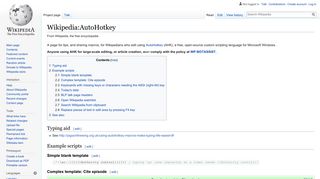 
                            10. Wikipedia:AutoHotkey - Wikipedia