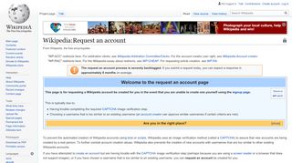 
                            3. Wikipedia:Request an account - Wikipedia