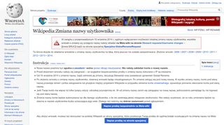 
                            13. Wikipedia:Zmiana nazwy użytkownika – Wikipedia, wolna encyklopedia