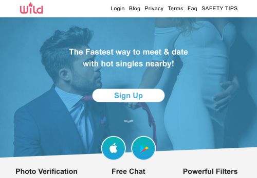 
                            8. Wild - #1 Free Dating App for Hookup & Casual Encounters