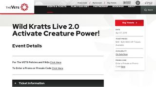 
                            13. Wild Kratts Live 2.0 Activate Creature Power! | Veterans Memorial ...