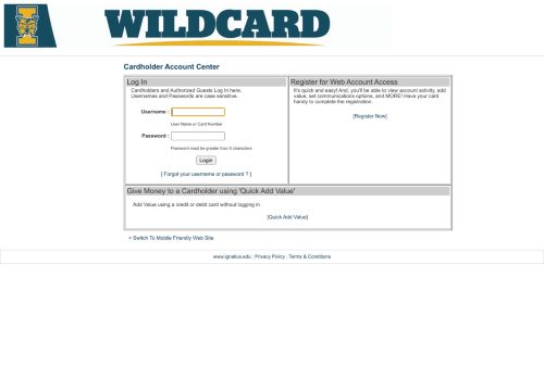 
                            9. WildCard Account