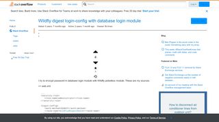 
                            13. Wildfly digest login-config with database login module - Stack ...