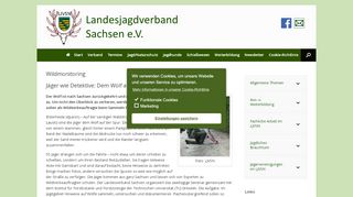 
                            6. Wildmonitoring – LJV Sachsen