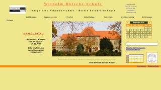 
                            5. Wilhelm-Bölsche-Schule – Die Schule