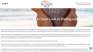 
                            6. Will Diets Work in 2019? A Closer Look at Dieting and Eating Disorders