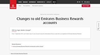 
                            10. Will my login details change? | Emirates Business Rewards | Emirates ...