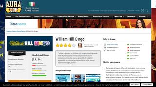 
                            5. William Hill Bingo | Auraweb.it