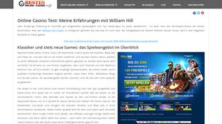 
                            12. William Hill Casino Bonus + Erfahrungen im Test 2019 - Beste Online ...