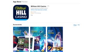 
                            12. William Hill Casino on the App Store - iTunes - Apple