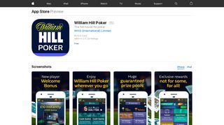 
                            6. William Hill Poker on the App Store - iTunes - Apple