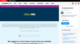 
                            13. William Hill Poker Review & Download | PokerNews