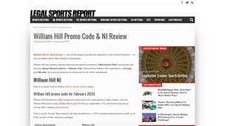
                            12. William Hill Sports Betting App -- Nevada And NJ Online Sports ...