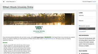 
                            11. William Woods University Online