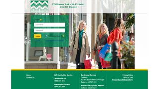 
                            6. Williams Lake and District Credit Union My Account
