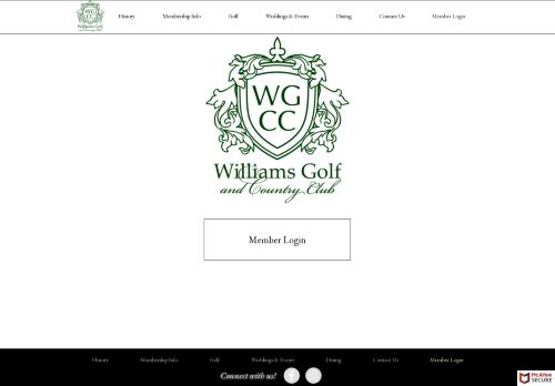 
                            6. williamsgcc | Member Login - Williams Golf & Country Club