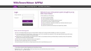 
                            2. Willis Towers Watson Online Benefit System