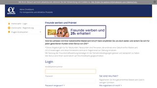 
                            7. Willkommen | Aktuelle Aktion | Advanzia - Gebührenfrei Mastercard ...