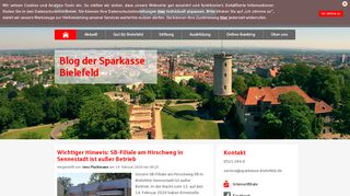 
                            7. Willkommen auf dem Blog der Sparkasse Bielefeld - Aktuelle ...