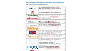 
                            12. Willkommen auf dem Portal des Münchner Zeitungsverlages