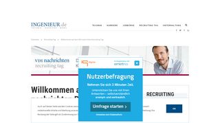 
                            1. Willkommen auf dem VDI nachrichten Recruiting Tag - ingenieur.de