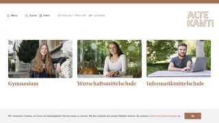 
                            4. Willkommen auf der Website der Alten Kantonsschule Aarau