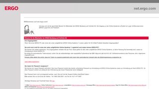 
                            3. Willkommen auf net.ergo.com