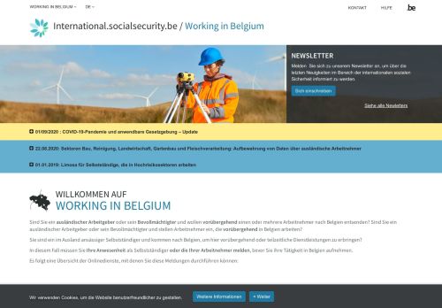 
                            2. Willkommen auf Working in Belgium - Working in Belgium