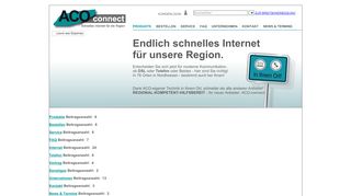 
                            6. Willkommen bei ACO - ACO-SIPnet - ACO Computerservice GmbH