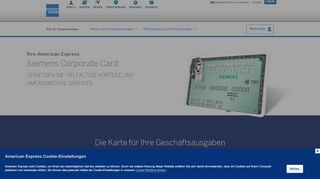 
                            11. Willkommen bei American Express Corporate Siemens Card