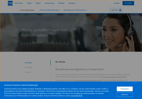 
                            10. Willkommen bei American Express - FAQ und Kontakt - Corporate Cards